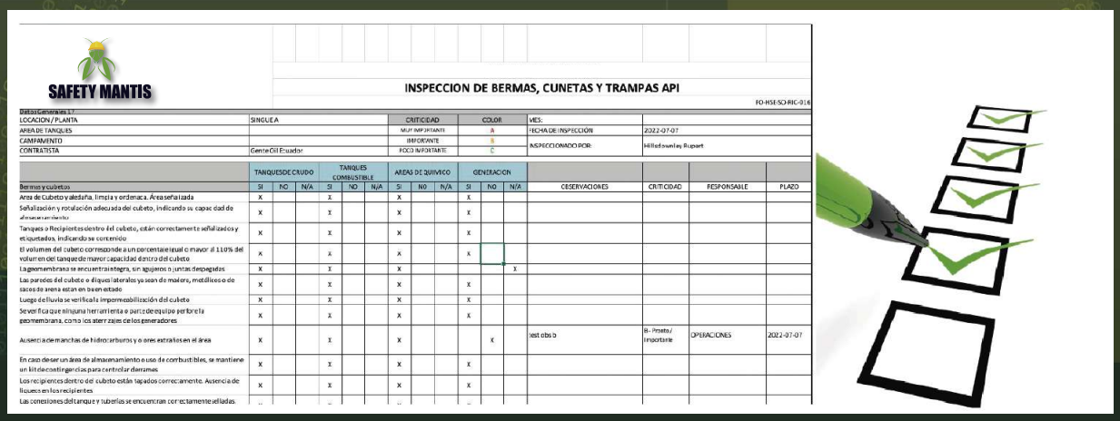 Módulo de Gestión de Auditorías internas.